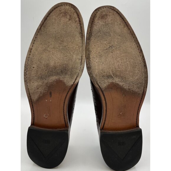 Allen Edmonds Men’s Size 12D McGregor Dark Brown Wingtip Derby Dress Shoes - Picture 12 of 12